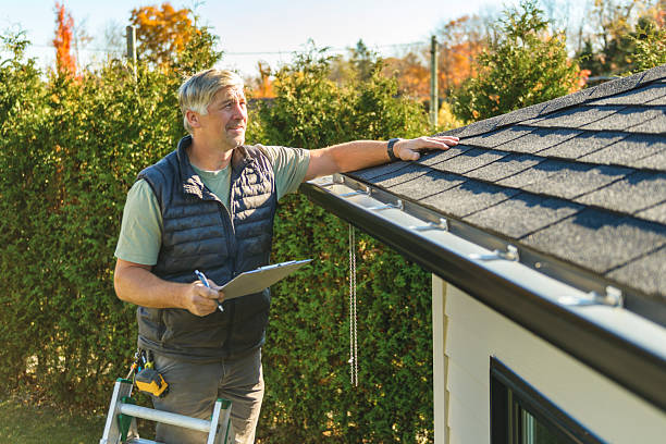 Professional Roof Replacement technician working in Barto, PA